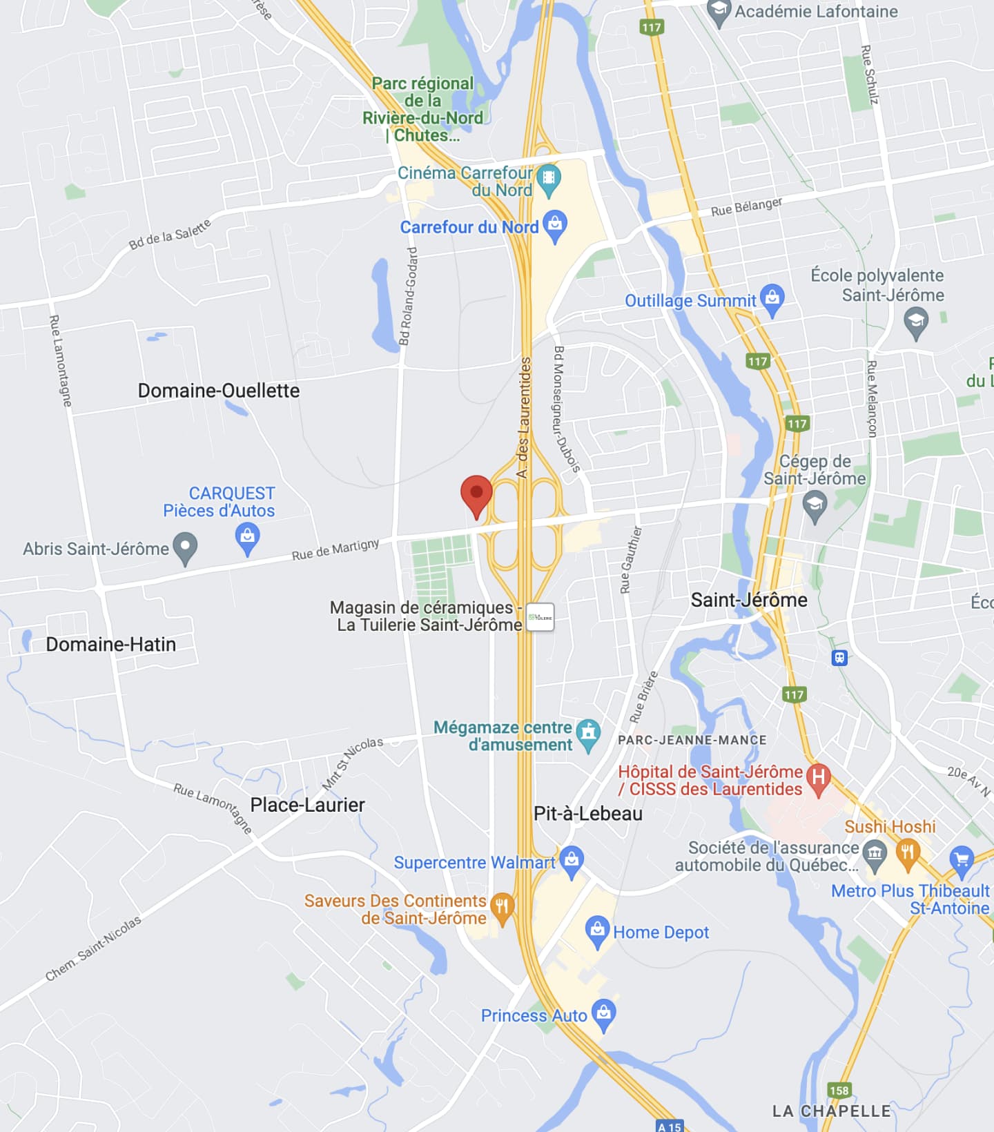 Carte | Itinéraire | Huwiz