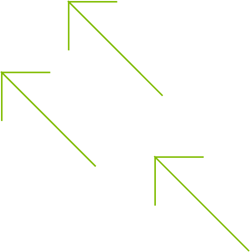 Flèches vertes | Huwiz