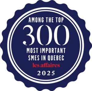 Among the Top 300 Most Important SMES in Quebec - Les affaires - 2025