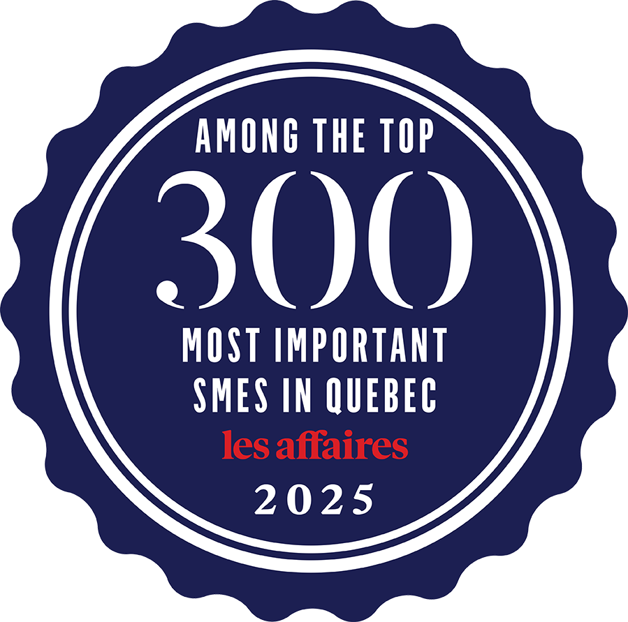 Among the Top 300 Most Important SMES in Quebec - Les affaires - 2025